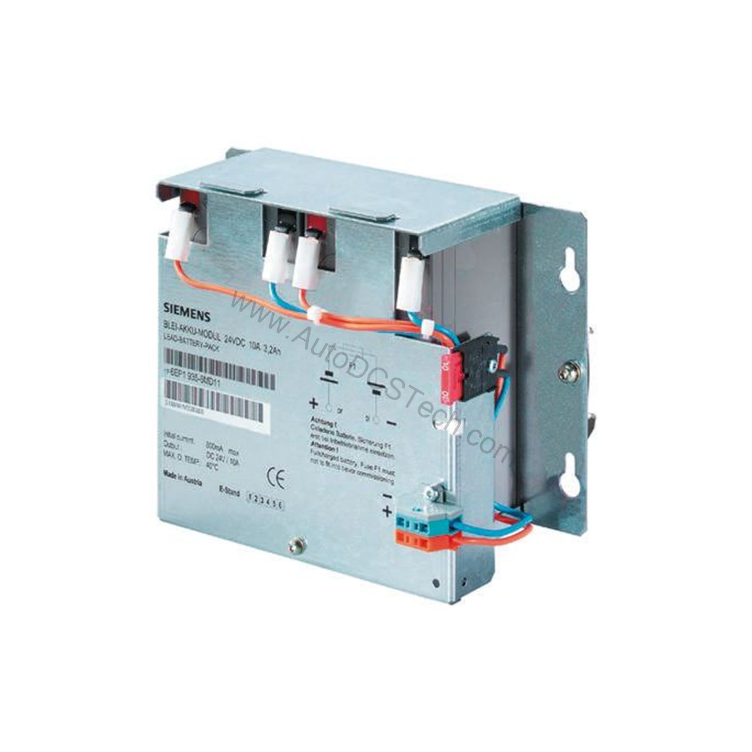 Figure 1: Front view of the Siemens 6EP1935-6MF01 industrial automation component showing its physical design and enclosure.