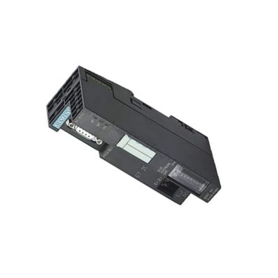 Figure 2: Technical layout and connection details for the Siemens 6ES7151-1AA05-0AB0 industrial automation component.