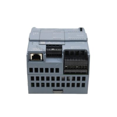 Figure 1: Front view of the Siemens 6ES7212-1HE40-0XB0 industrial automation component showing its physical design and enclosure.