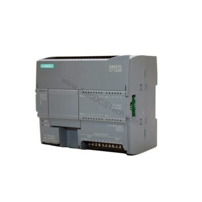 Figure 2: Technical layout and connection details for the Siemens 6ES7214-1HG31-0XB0 industrial automation component.