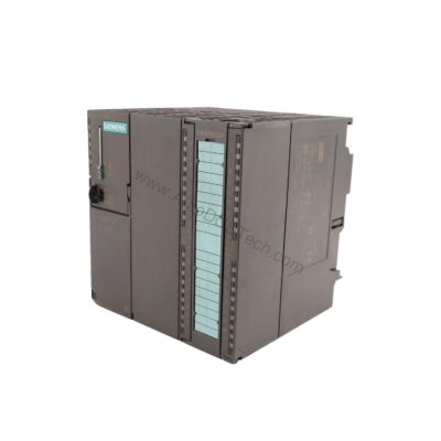 Figure 1: Front view of the Siemens 6ES7313-6CE01-0AB0 industrial automation component showing its physical design and enclosure.
