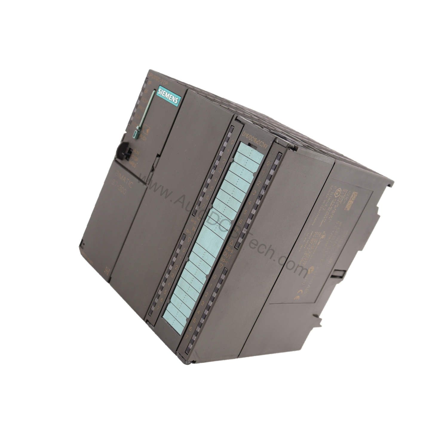 Figure 2: Technical layout and connection details for the Siemens 6ES7313-6CE01-0AB0 industrial automation component.