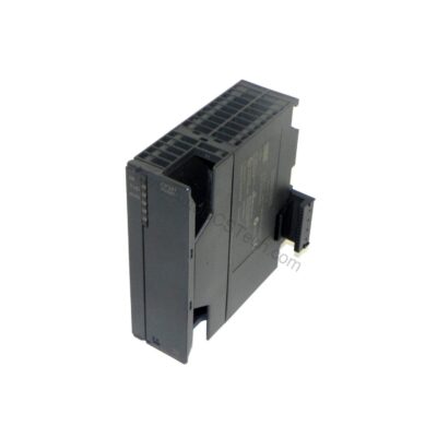 Figure 1: Front view of the Siemens 6ES7341-1AH01-0AE0 industrial automation component showing its physical design and enclosure.