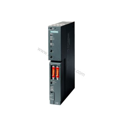 Figure 1: Front view of the Siemens 6ES7407-0KA02-0AA0 industrial automation component showing its physical design and enclosure.