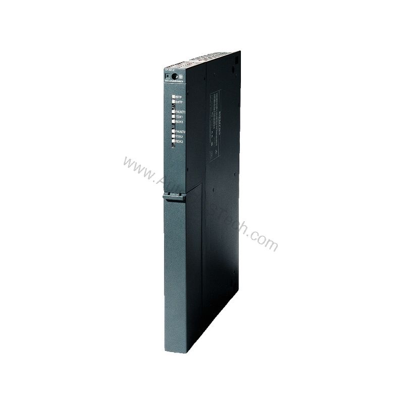 Figure 1: Front view of the Siemens 6ES7440-1CS00-0YE0 industrial automation component showing its physical design and enclosure.