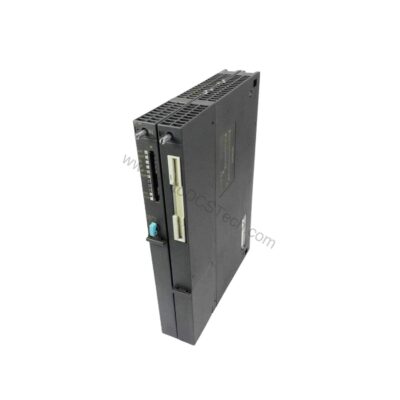 Figure 1: Front view of the Siemens 6ES7444-1MX00-0XE0 industrial automation component showing its physical design and enclosure.