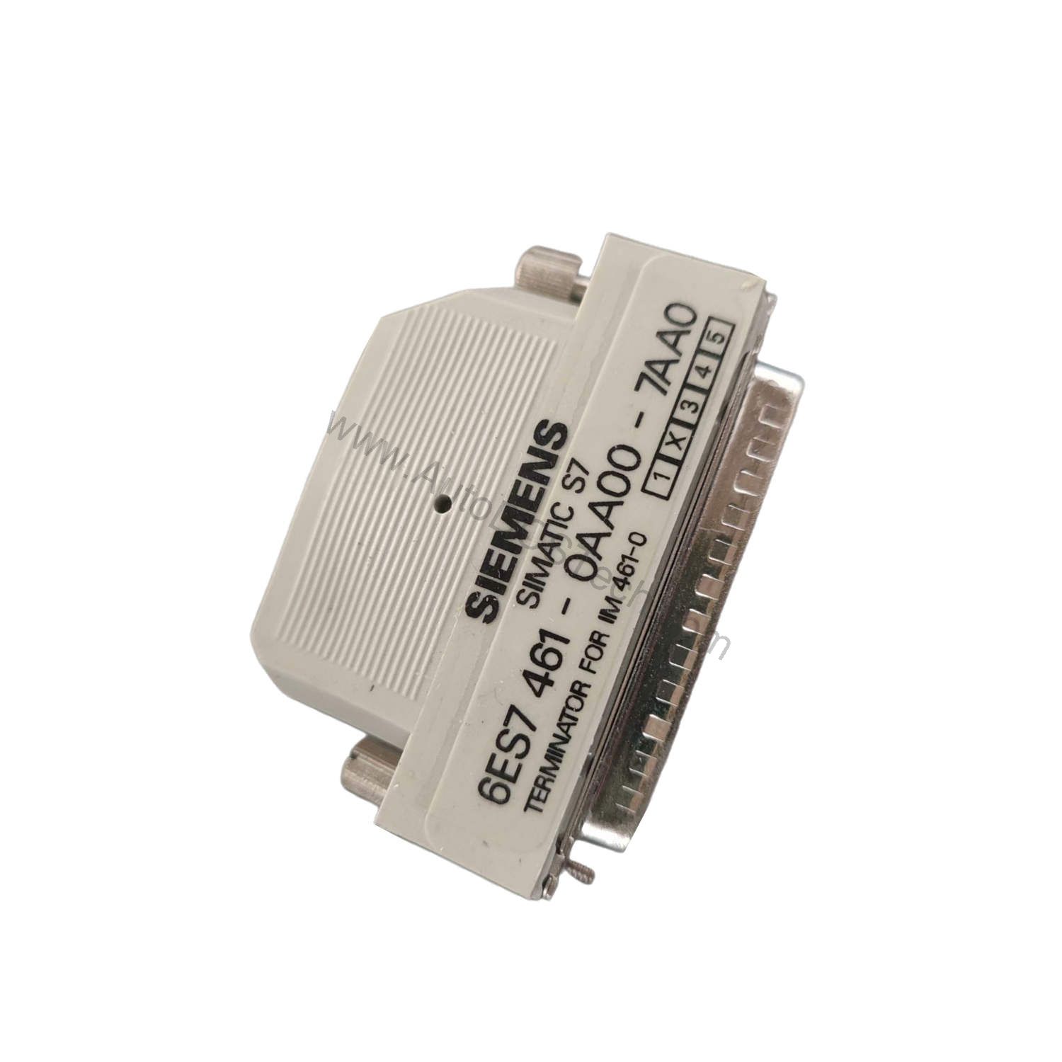 Figure 2: Technical layout and connection details for the Siemens 6ES7461-0AA00-7AA0 industrial automation component.