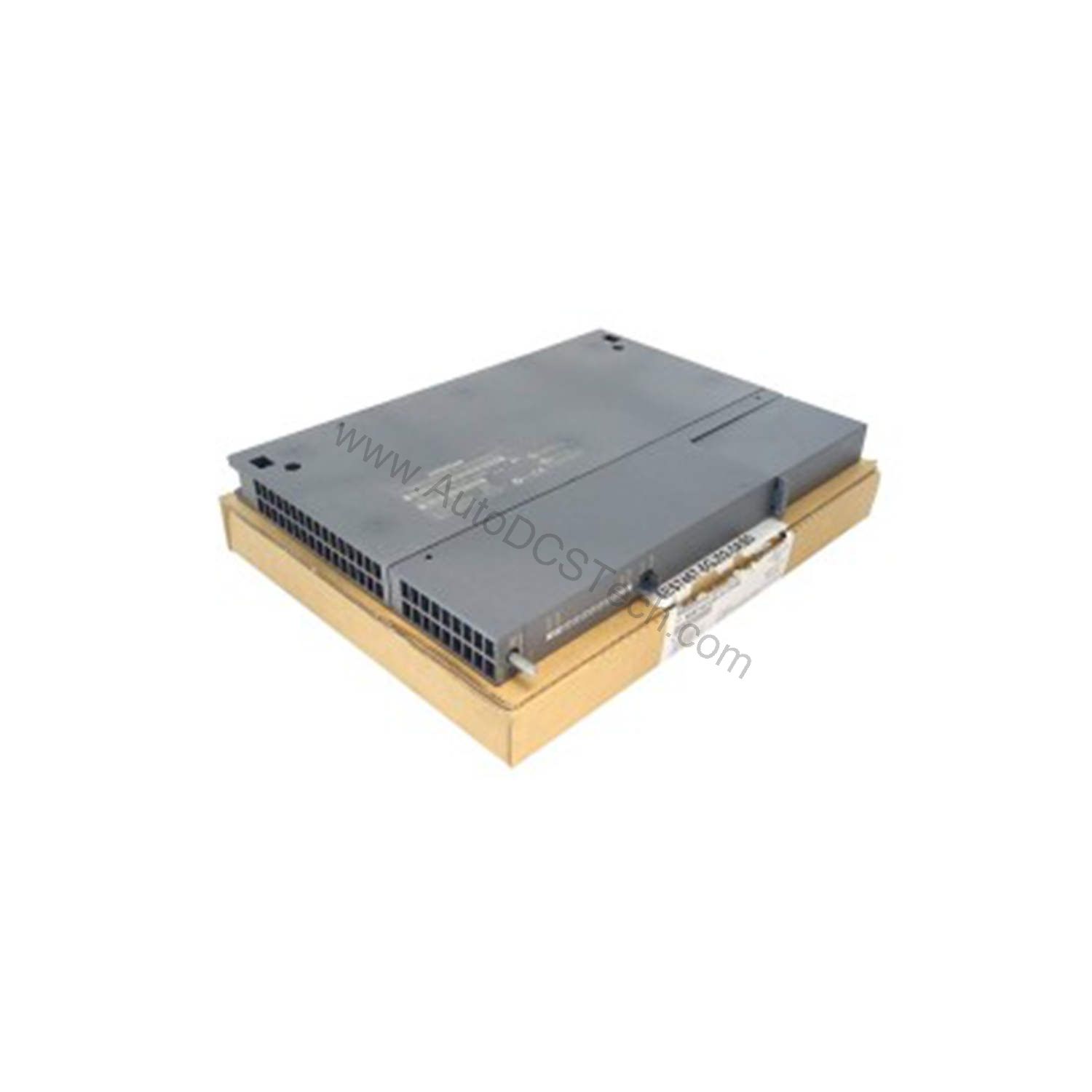 Figure 1: Front view of the Siemens 6ES7467-5GJ02-0AB0 industrial automation component showing its physical design and enclosure.