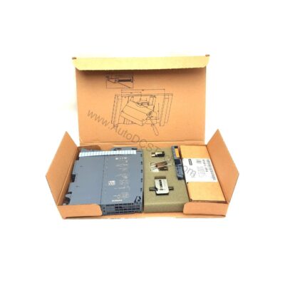 Figure 1: Front view of the Siemens 6ES7531-7QD00-0AB0 industrial automation component showing its physical design and enclosure.