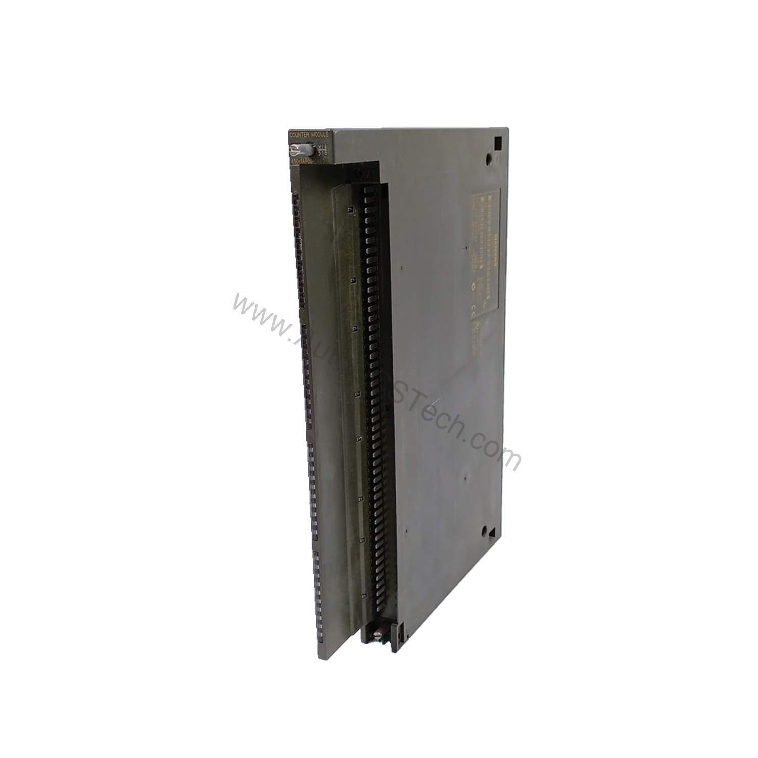 Figure 1: Front view of the Siemens 6ES7952-1AP00-0AA0 industrial automation component showing its physical design and enclosure.