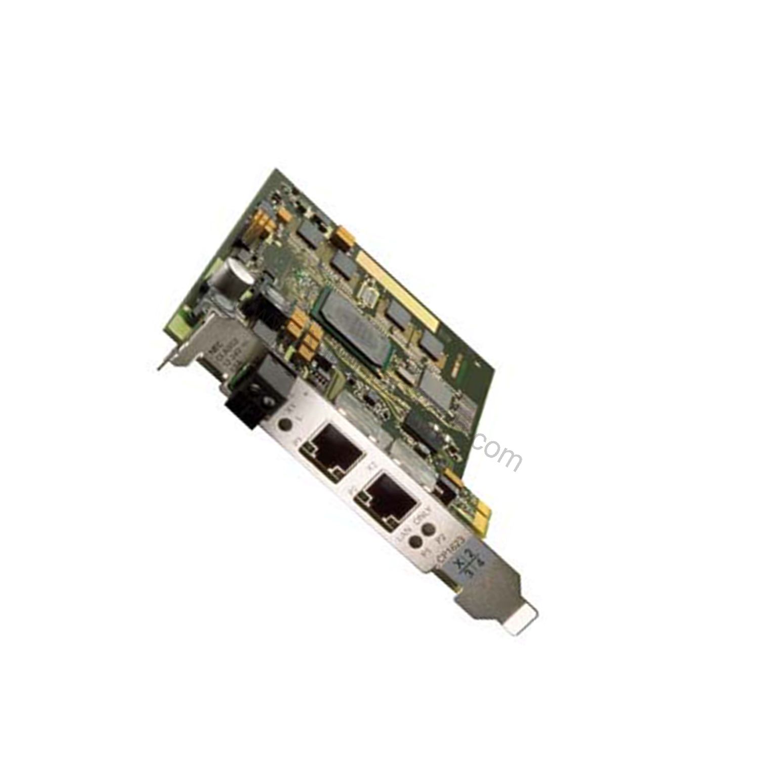 Figure 2: Technical layout and connection details for the Siemens 6GK1162-3AA00 industrial automation component.
