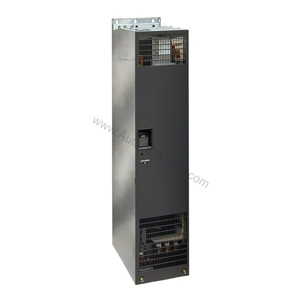 Figure 1: Front view of the Siemens 6SE6440-2UD42-0GA1 industrial automation component showing its physical design and enclosure.