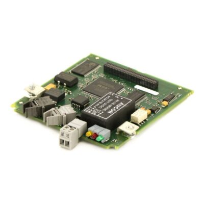 Figure 1: Front view of the Siemens 6SE7090-0XX84-0FF5 industrial automation component showing its physical design and enclosure.