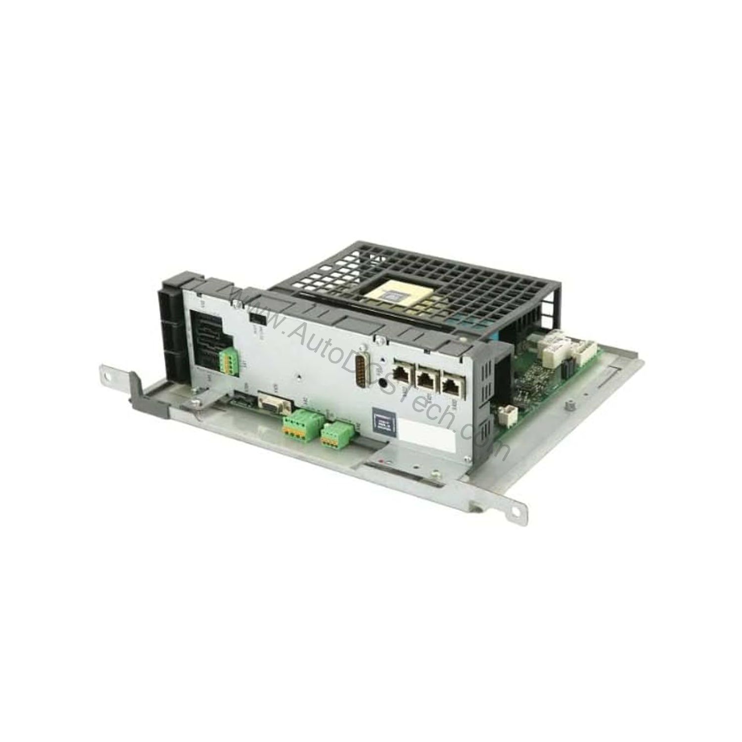 Figure 1: Front view of the Siemens 6SL3350-6TK00-0EA0 industrial automation component showing its physical design and enclosure.