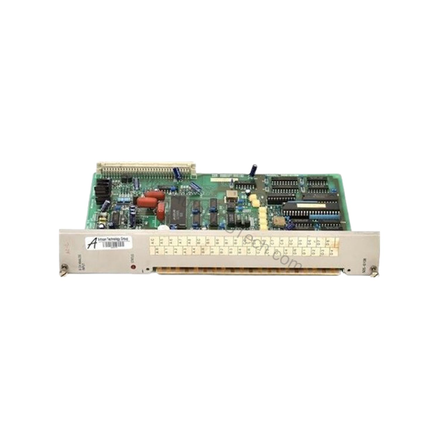 Figure 2: Technical layout and connection details for the Siemens 6SL3351-1AG34-7BA1 industrial automation component.