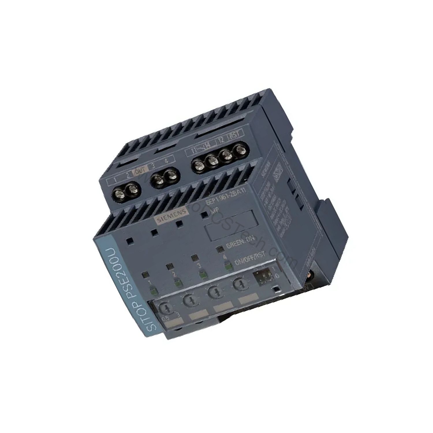 Figure 2: Technical layout and connection details for the Siemens 6SL3353-1AG41-8DA1 industrial automation component.