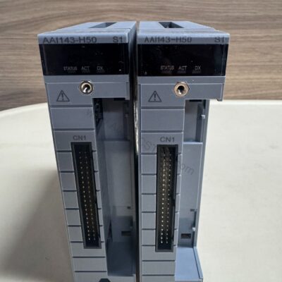 Figure 1: Front view of the Yokogawa AAI143-H53 industrial automation component showing its physical design and enclosure.