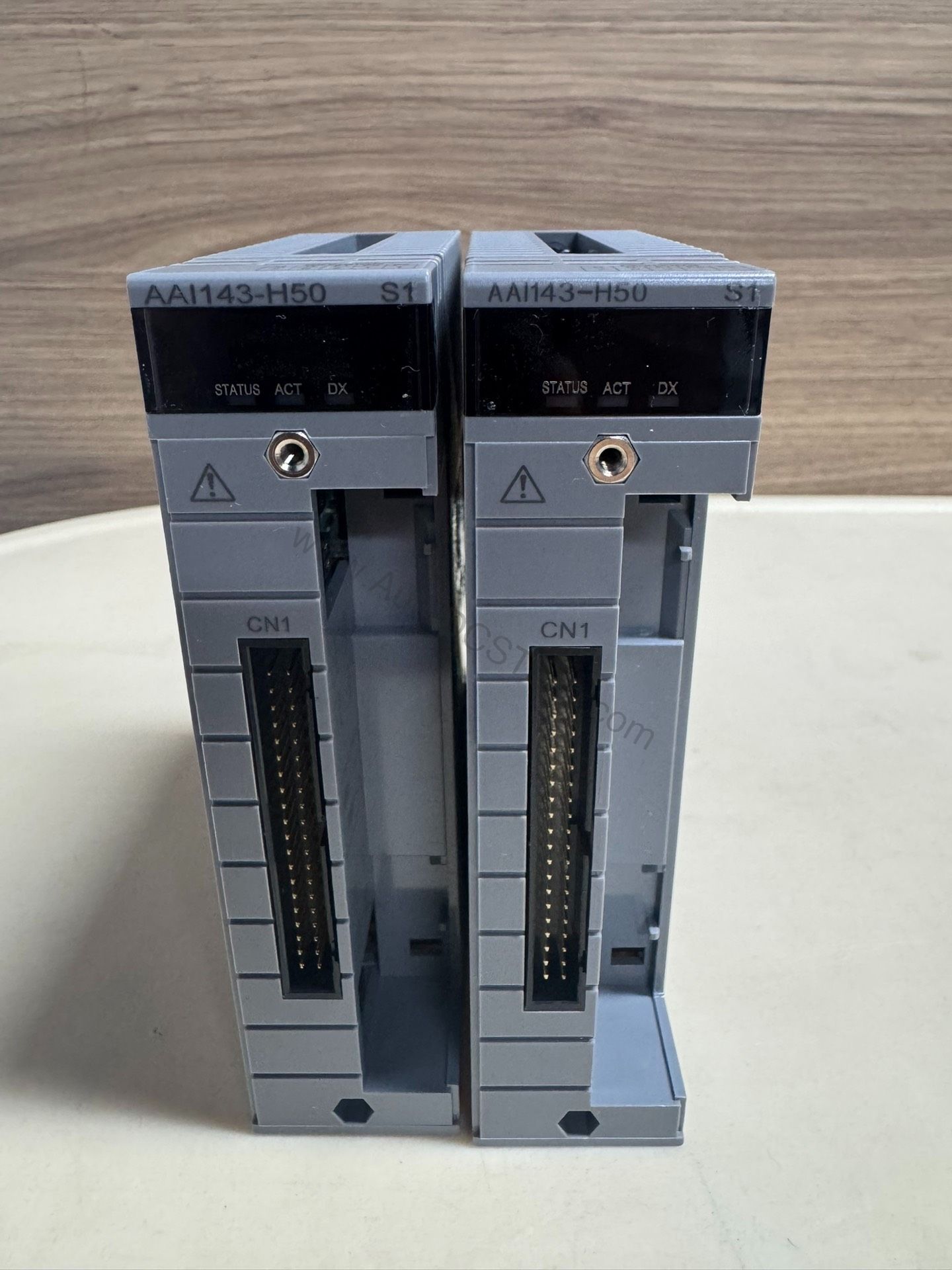 Figure 1: Front view of the Yokogawa AAI143-H53 industrial automation component showing its physical design and enclosure.