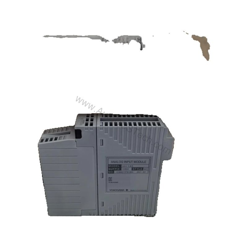 Figure 1: Front view of the Yokogawa AAI543-H50/K4A00 industrial automation component showing its physical design and enclosure.