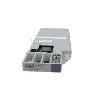 Figure 1: Front view of the Yokogawa AAM50 industrial automation component showing its physical design and enclosure.