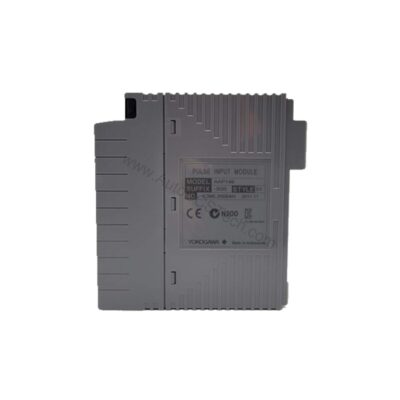 Figure 1: Front view of the Yokogawa AAP149 industrial automation component showing its physical design and enclosure.