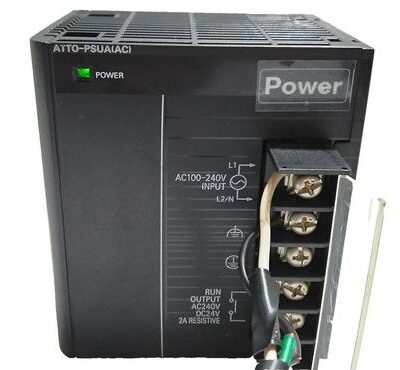Figure 1: Front view of the Yokogawa AGS813-S10 industrial automation component showing its physical design and enclosure.