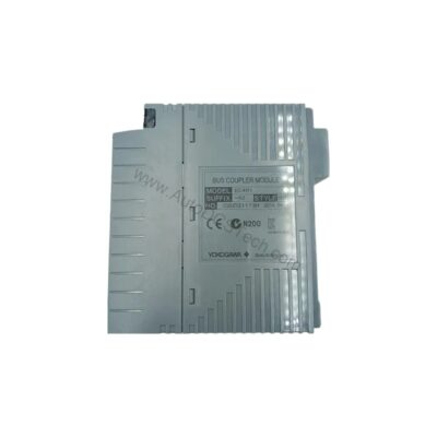 Figure 1: Front view of the Yokogawa EC401-50 industrial automation component showing its physical design and enclosure.