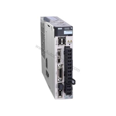 Figure 1: Front view of the Yaskawa SGDV-7R6A01A industrial automation component showing its physical design and enclosure.