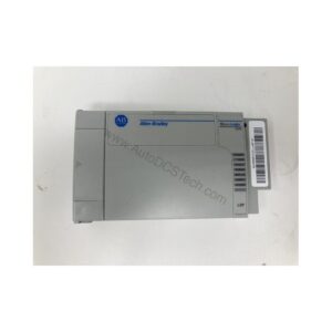 Figure 1: Front view of the Allen-Bradley 1764-LSP industrial automation component showing its physical design and enclosure.