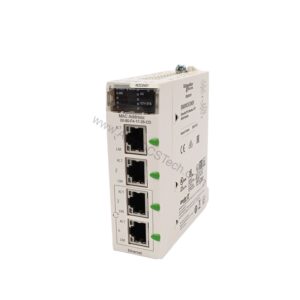 Figure 2: Technical layout and connection details for the Schneider Electric BMXNOM0200 industrial automation component.