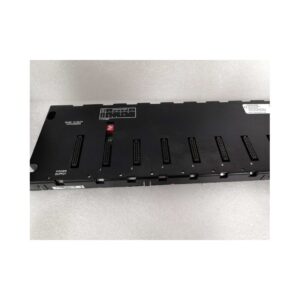 Figure 1: Front view of the GE IC693CHS392K industrial automation component showing its physical design and enclosure.