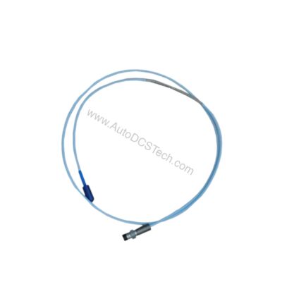 Figure 2: Technical layout and connection details for the Bently Nevada 330171-20-55-05-02-CN industrial automation component.