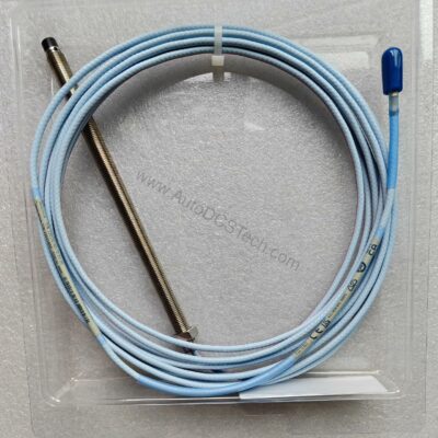 Figure 2: Technical layout and connection details for the Bently Nevada 330191-00-33-10-05 industrial automation component.