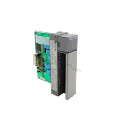 Figure 1: Front view of the Allen-Bradley 1746-OW8/A industrial automation component showing its physical design and enclosure.