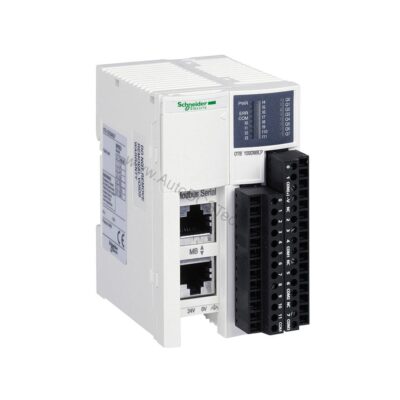 Figure 1: Front view of the Schneider Electric OTB1S0DM9LP industrial automation component showing its physical design and enclosure.