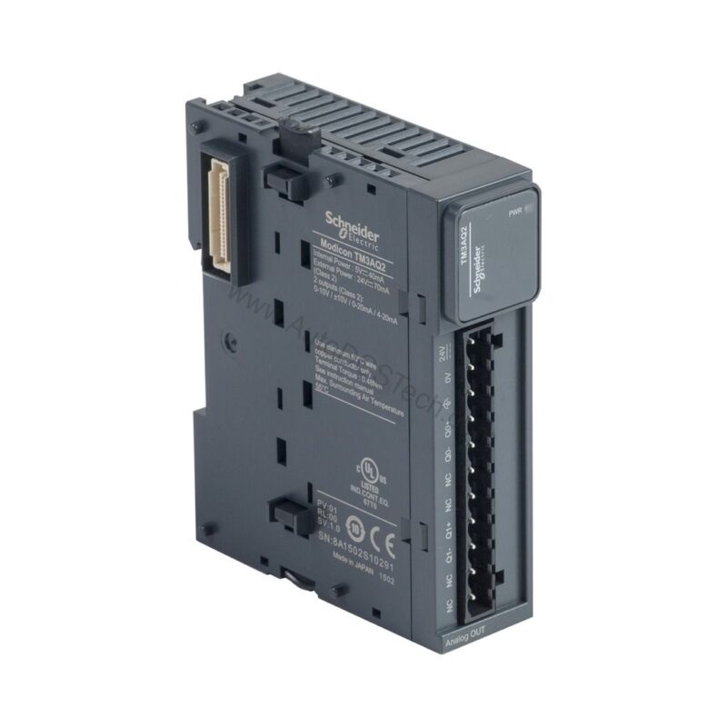 TM3AQ2 | Schneider Electric 2-Ch Analog Output Module