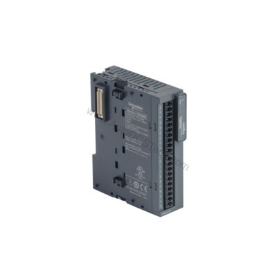 Figure 1: Front view of the Schneider Electric TM3AM6G industrial automation component showing its physical design and enclosure.