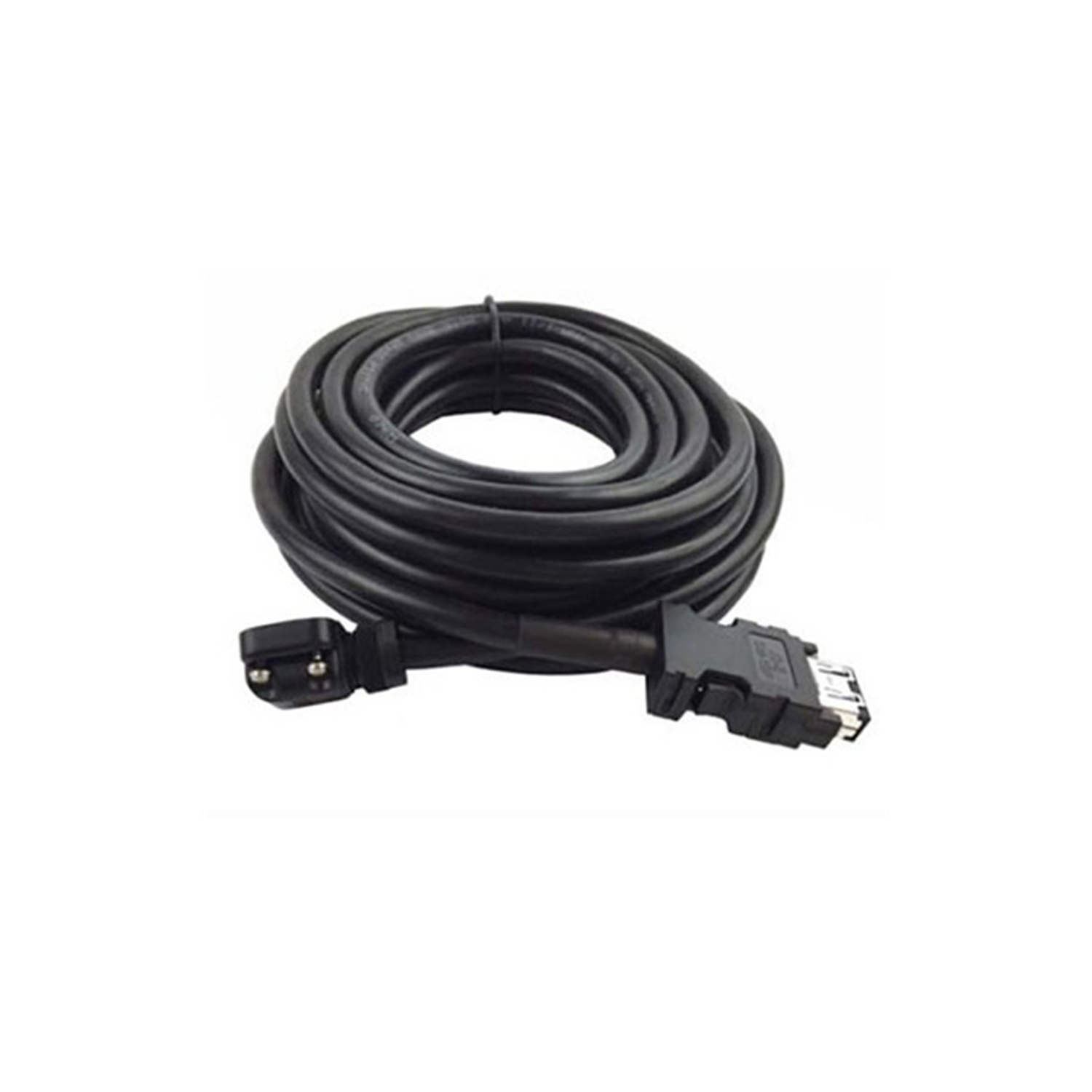 Figure 1: Front view of the Mitsubishi MR-J3ENCBL30M-A2-H Specialized servo motor feedback cable offered by Mitsubishi within the showing its physical design and enclosure.