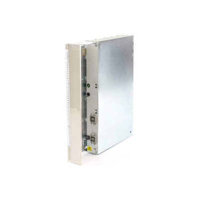Figure 1: Front view of the ABB SA610 Power Supply showing its physical design and enclosure.
