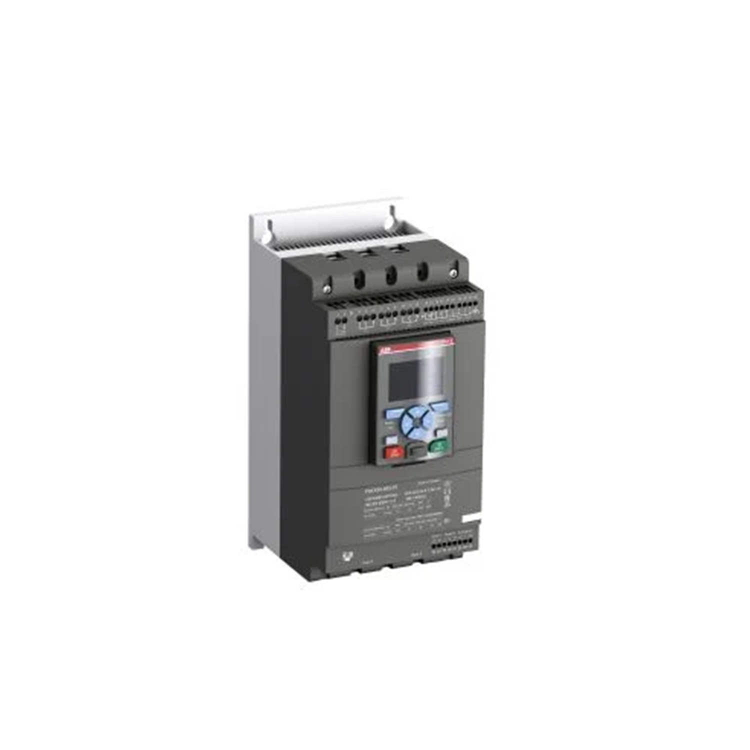 Figure 1: Front view of the ABB PST300-600-70 Switch showing its physical design and enclosure.