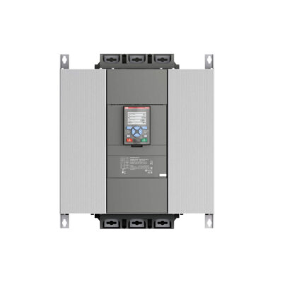 Figure 1: Front view of the ABB PSTB840-600-70 Switch showing its physical design and enclosure.